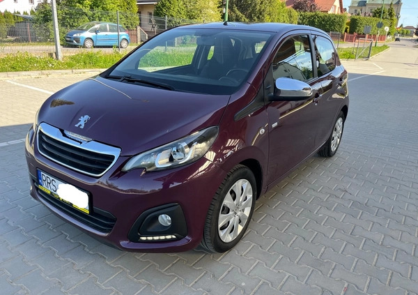 Peugeot 108 cena 24900 przebieg: 65000, rok produkcji 2016 z Głogów małe 79